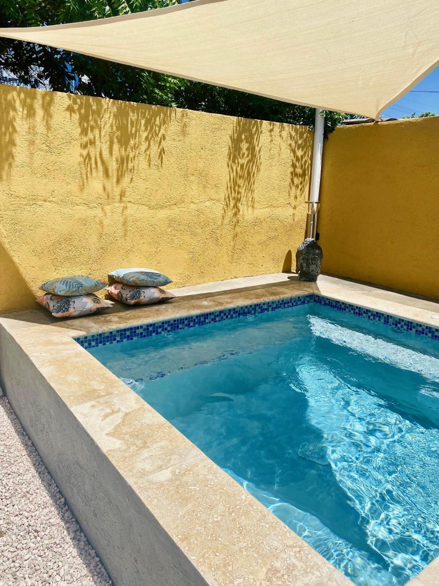 Historic Building The Palm Backyard Studio-Apartment Willemstad, Curacao Feel Home Away From Home Dış mekan fotoğraf